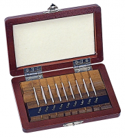 Набор концевых мер длины, метрический, сертификат Ins., блоки ISO 9, класс 0, керамика (516-382-10)