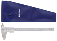 Штангенциркуль с зажимом для большого пальца 0-200 мм/0-8",0,05 мм, метрический/дюймовый (531-108)