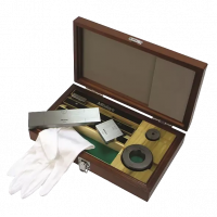 Набор концевых мер длины, метрический, сертификат Ins., 4 концевых меры ISO, класс 2, сталь, 2 установочных кольца D=4/10 мм, штифтовый калибр D=10 мм (516-527-10)