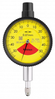 Индикатор часового типа, с ушками сзади, тип ISO, один оборот, ударопрочный и пылезащитный, 1 мм, 0,01 мм (1929A-62)