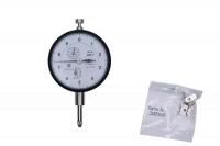 Индикатор часового типа, плоская задняя часть, подшипник с драгоценными камнями типа ANSI/AGD, 0,5", 0,0001" (2358AB-10)