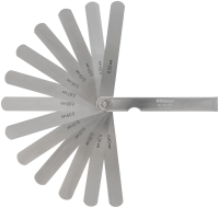 Толщиномер/щуп 0,03-0,5 мм, 13 листов, лезвие 100 мм (184-307S)