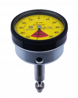 Индикатор часового типа, тип ISO, конструкция с задним плунжером, один оборот, ударопрочный, 1 мм, 0,01 мм (1960A)