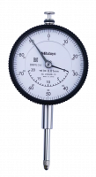 Индикатор часового типа, плоская задняя часть, подшипник с драгоценными камнями типа ISO, 20 мм, 0,01 мм (2320AB-10)