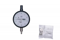 Индикатор часового типа, плоская задняя часть, подшипник ANSI/AGD, ударопрочный, 0,05", 0,0001" (2923AB-10)