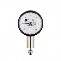 Индикатор часового типа, плоская задняя часть, подшипник типа ANSI/AGD с драгоценными камнями, 0,1", 0,001" (1921AB-10)