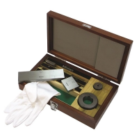 Набор концевых мер длины, метрический, сертификат Ins., 3 блока ISO, класс 1, сталь, 2 установочных кольца D=4/25 мм (516-124-10)