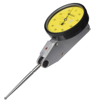 Индикатор часового типа, горизонтальный, плюс набор, 1 мм, 0,01 мм, стержень 4/8 мм, 2 щупа (513-415-10A)