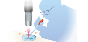 Объектив Mitutoyo TAGLENS - наблюдение за составом жидкости