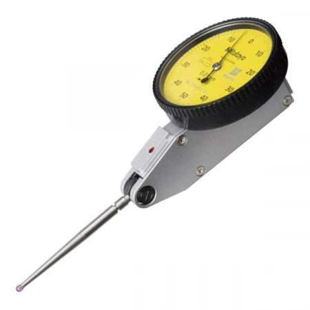 Индикатор часового типа, гориз., рубиновый, базовый набор, 1 мм, 0,01 мм, стержень 8 мм, стилус (513-477-10E)