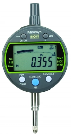 Цифровой индикатор, пиковое удержание ID-C 12,7 мм, 0,001 мм, плоская задняя пластина (543-300B-10)