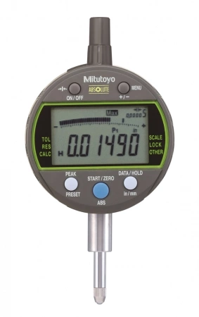 Цифровой индикатор, пиковое значение ID-C ASME/ANSI, дюймовый/метрический, 0,5", 0,00005", задняя пластина с проушиной (543-302B-10)
