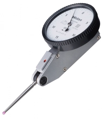 Индикатор циферблатный, гориз., рубиновый, базовый набор, 0,03", 0,0005", 9,52 мм стержень, стилус (513-479-10E)