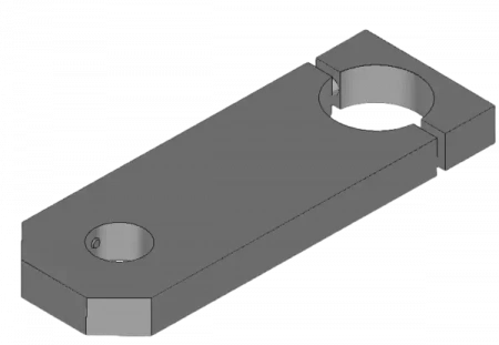 Адаптерная пластина для K543722 для крепления к стойке 957460 для головки типа LITEMATIC (K543753)
