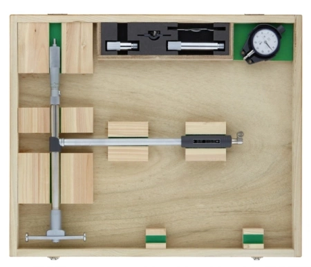 Нутромер с микрометрической головкой Микрометрический тип головки, 16-24", 0,0005" (511-847)