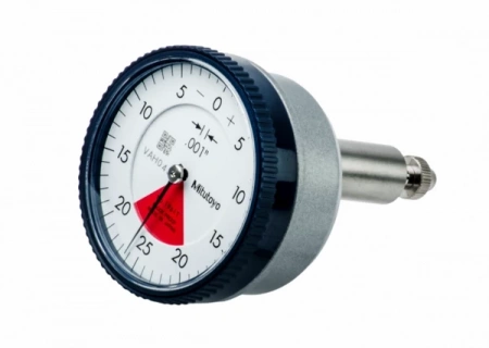 Индикатор часового типа, тип ANSI/AGD, конструкция с задним плунжером, один оборот, ударопрочный, 0,04", 0,001" (1961A)