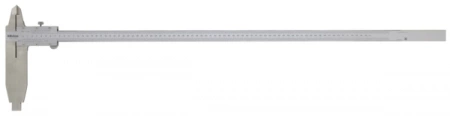 Штангенциркуль с нониусом, стандартные губки, тип наконечника 0-750 мм, 0,05 мм, метрический (533-405)