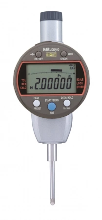 Цифровой индикатор, расчет ID-C ASME/ANSI тип, дюйм/метр, 1", 0,00005", плоская задняя пластина (543-592B-10)