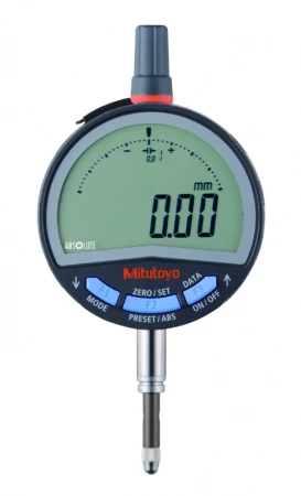 Цифровой индикатор ID-C с малым усилием, 12,7 мм, 0,01 мм, плоская задняя пластина (543-715B)